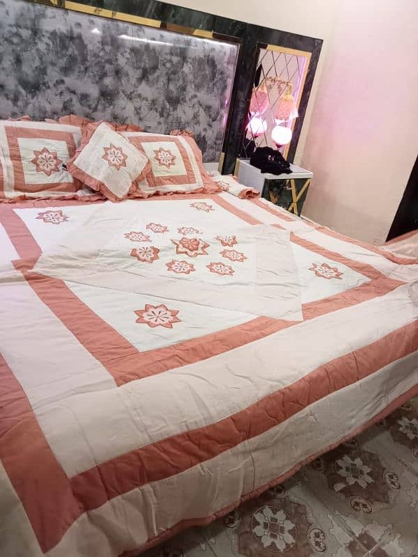 wedding bedsheet with comforter set 1