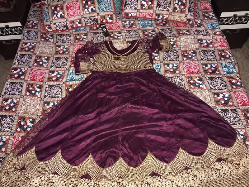 large size mahroon fancy maxi for sale 5