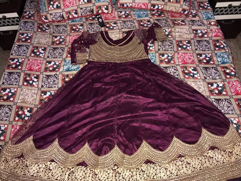 large size mahroon fancy maxi for sale 7