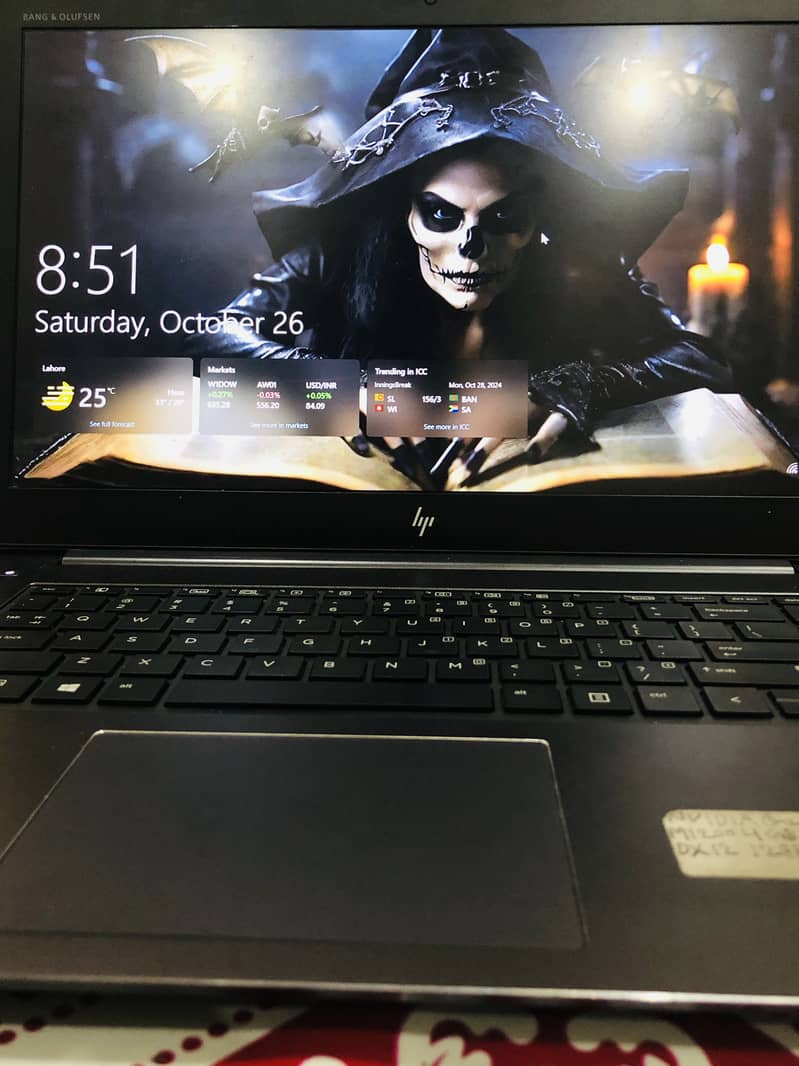 Zbook 32gbRam+4gb nvidia Quardo Graphic card i7 8th Gen 8