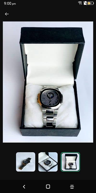 Men's formal analogue watch 0