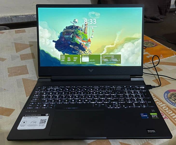 HP Victus 15, Gaming laptop core i7 12th Gen, 16 Gb, 512Gb, Rtv 3050Ti 1