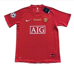 Manchester United 2008 Shirt variety