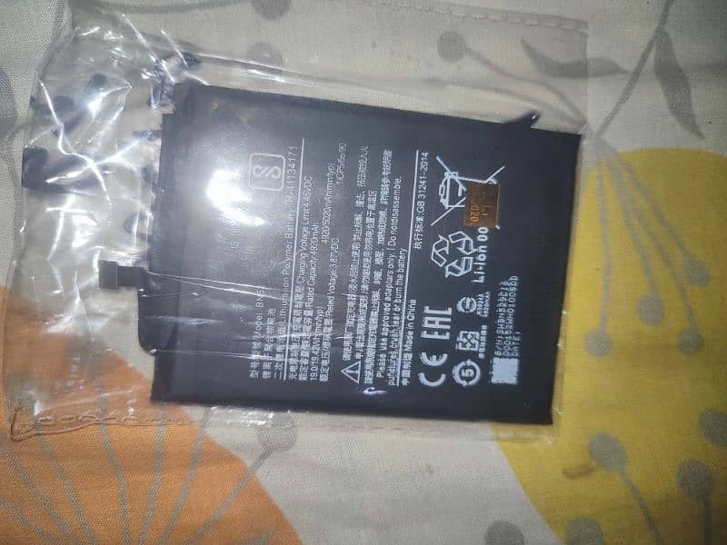 redmi note 9 pro original battery BN52 MODEL 3