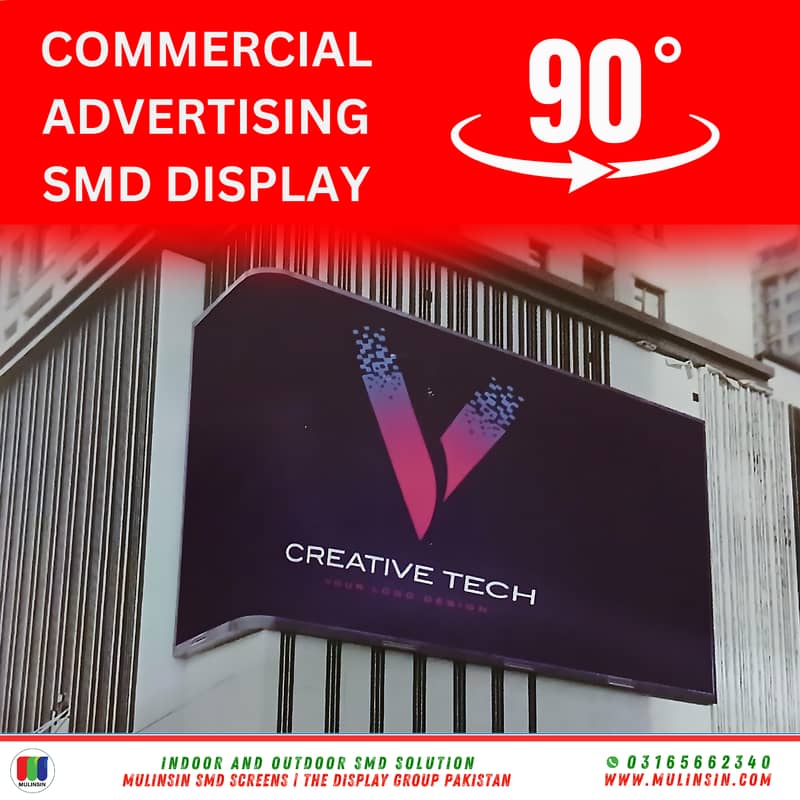 Mulinsin SMD Screens Pakistan |SMD Screen for SALE | LED Display 19