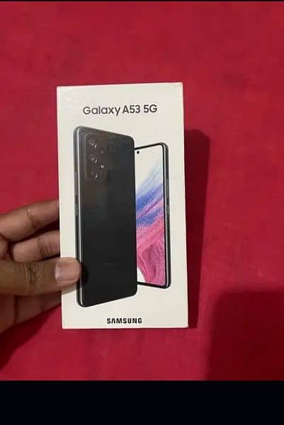 samsung A53 8/128 complete box 10/10 condition 2