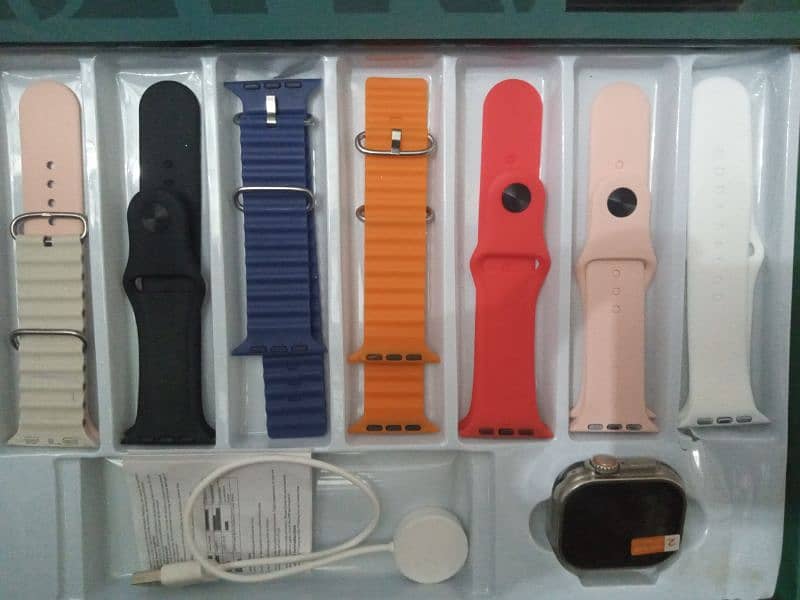 win max AE4.9 ultra watch with7 different belts 1