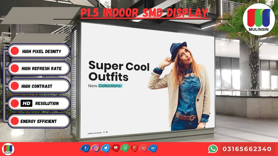 Commercial Advertising SMD Display |Outdoor SMD display | Mulinsin SMD 3