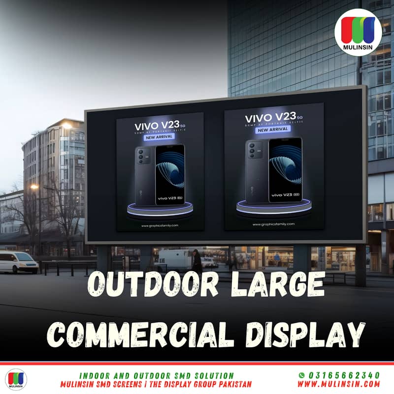 Commercial Advertising SMD Display |Outdoor SMD display | Mulinsin SMD 11