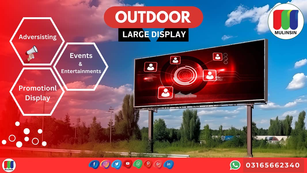 Commercial Advertising SMD Display |Outdoor SMD display | Mulinsin SMD 15