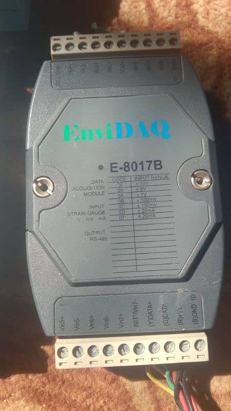 PLC DVP-40ES00R Relay,Adam4521 RS232toRS485 cnvtr/Adam6520i PID cnvtr 3