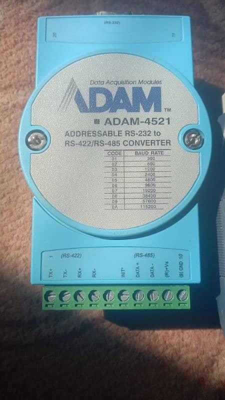 PLC DVP-40ES00R Relay,Adam4521 RS232toRS485 cnvtr/Adam6520i PID cnvtr 0