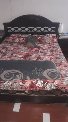 Double Bed complete set ( wooden ) 0