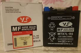 Honda CB 150F (unopened) ORIGINAL battery short in market