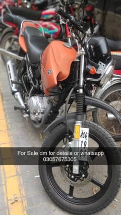 Yamaha YBR 125G Urgent Sale and best price