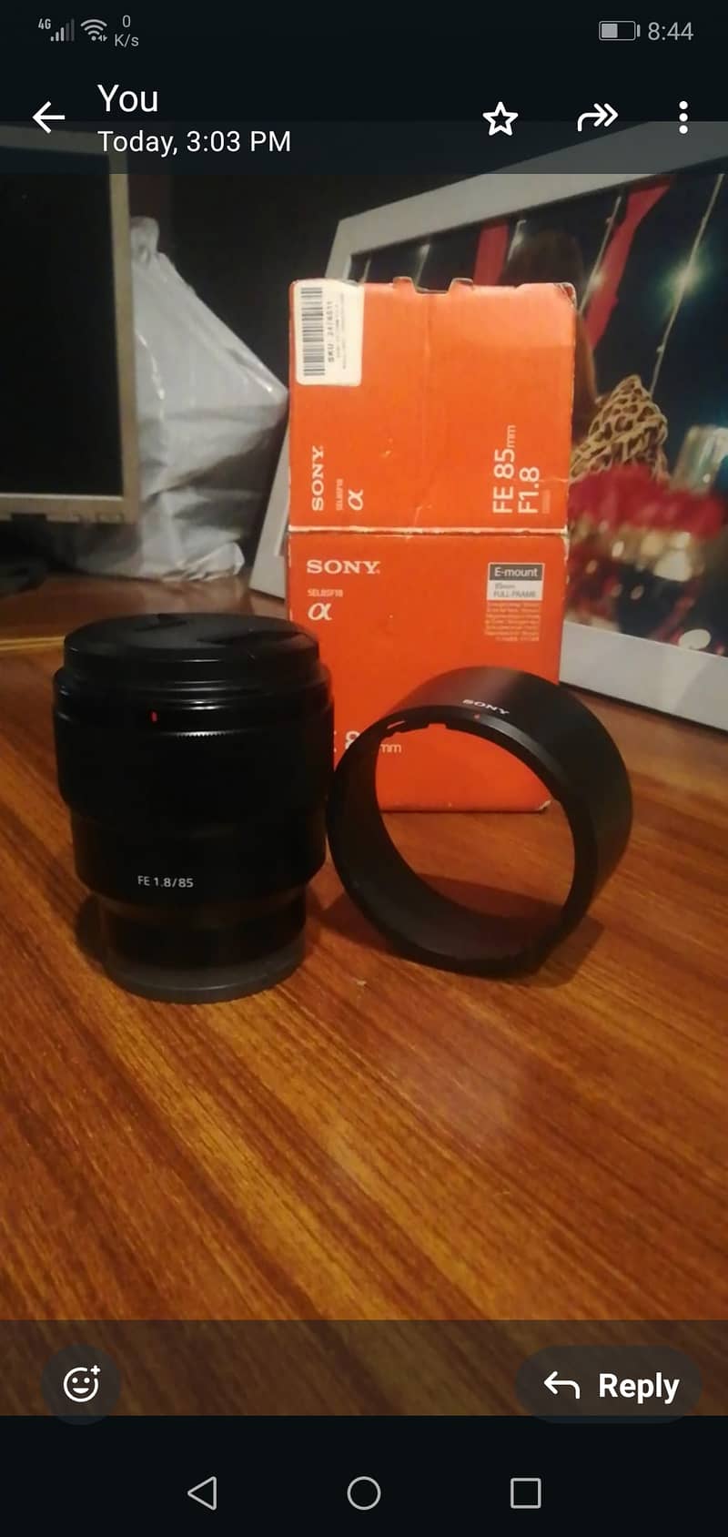 85mm 1.8 fresh pice 3 4 time use for sale 0