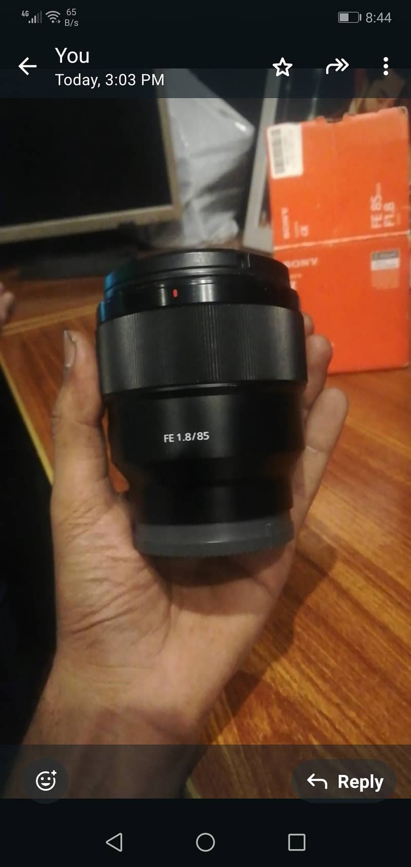 85mm 1.8 fresh pice 3 4 time use for sale 2