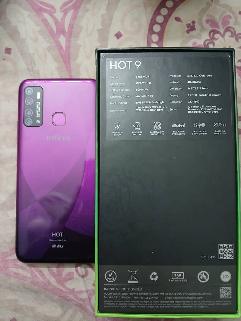 Infinix hot 9 4