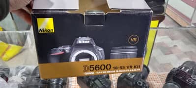 Nikon d5600 Box pack Condition 1 year warranty 03432112702