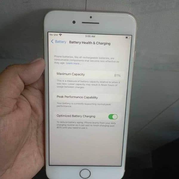 Iphone 8Plus 64GB Non PTA with Box Forsale 3