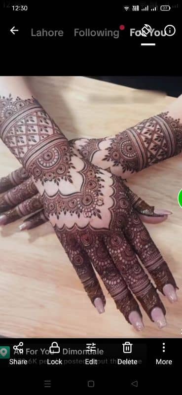 mehandi Artis 1