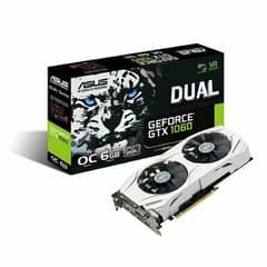 Asus GTX 1060 Dual 6GB GDDR5 192-Bit Graphics Card (DUAL-GTX1060-O6G)