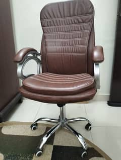 Brown Revolving Office/Home Chair for Sale