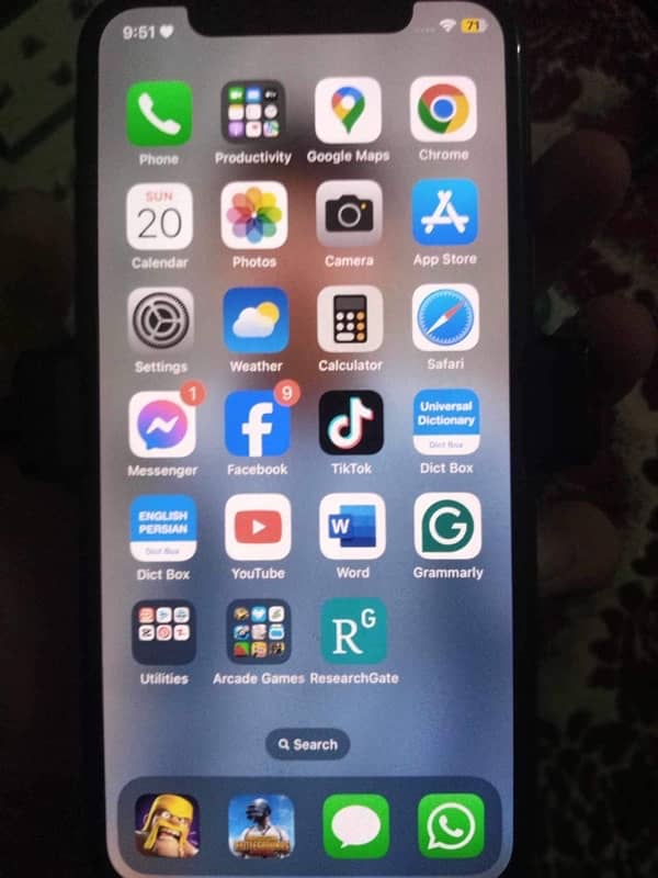 IPHONE X (NON PTA) 35000/- 0