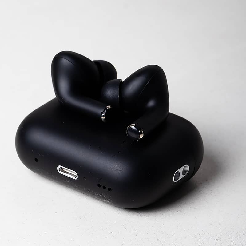 Airpods Pro 2nd Generation Black Wireless Earbud Premium Quality 8