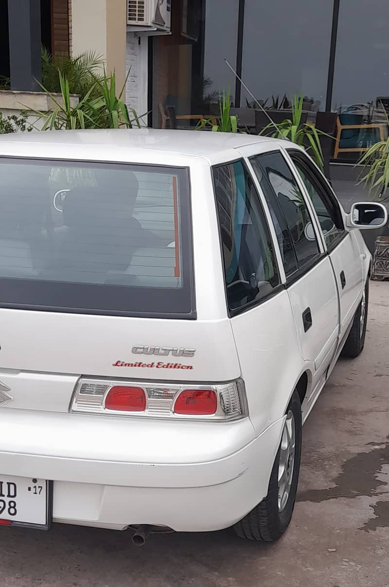 Suzuki Cultus limited addition 2017 B2B genuine Rawalpindi number 7