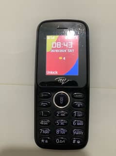 itel dual sim phone with box