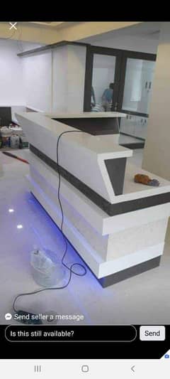 reception counter, cash counter, office table furniture avl.