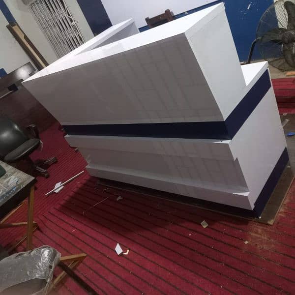 reception counter, cash counter, office table, front reception table 2