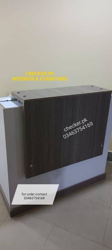 reception counter, cash counter, office table, front reception table 11