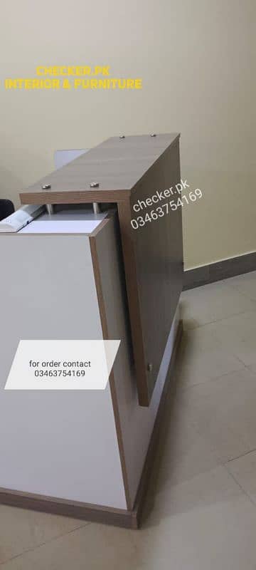 reception counter, cash counter, office table, front reception table 12