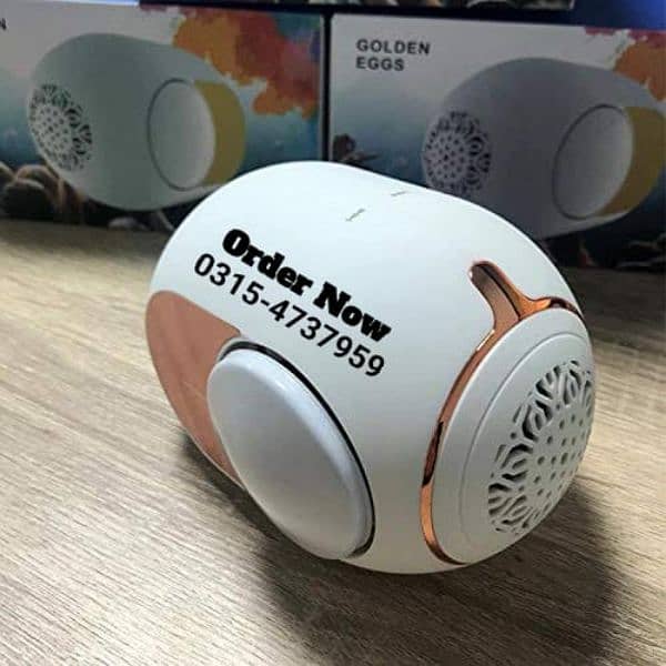 Branded Golden Egg Baser Bluetooth Speakers Phantom Gold Alike 1