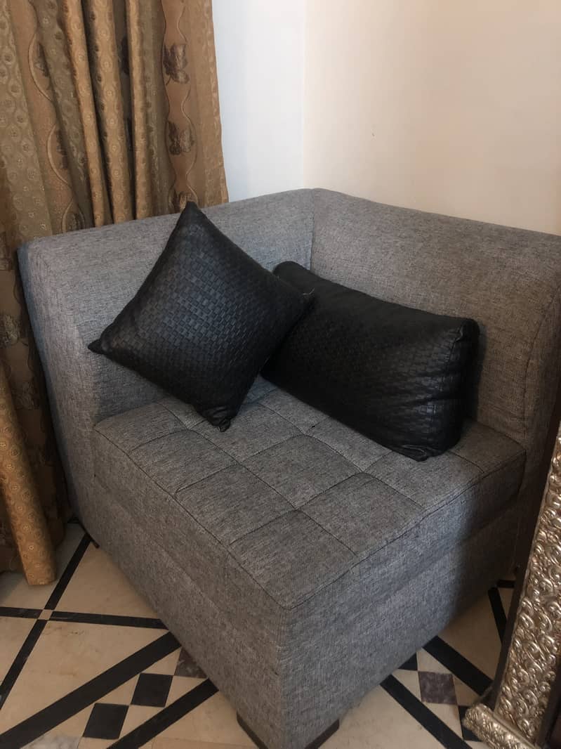 6 seater L shaped sofa 5