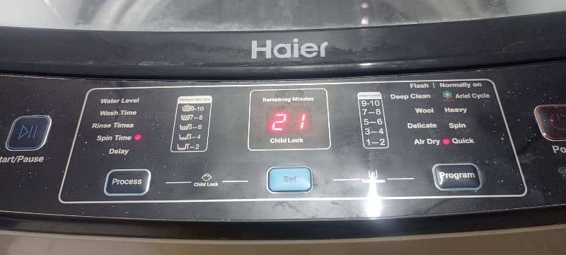 Haier machine Automatic FULL 0