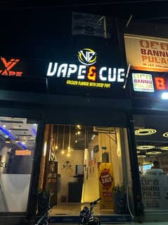 Vape shop and snooker club for sale