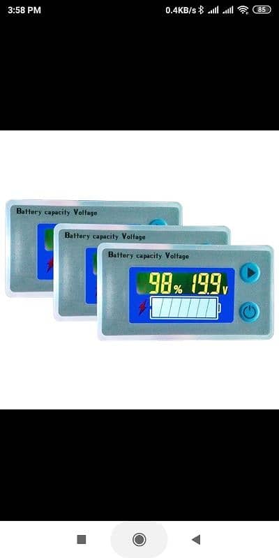 8-70V LCD EV bike Lithium Battery Capacity indicator 18