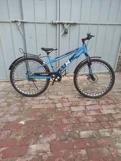 BICYCLE DUAL DISK BRAKES AND FRONT SUSPENSION FOR SALE