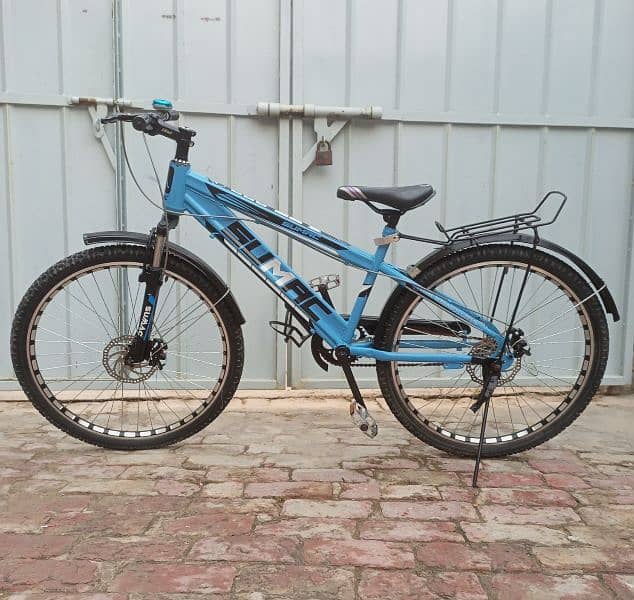 BICYCLE DUAL DISK BRAKES AND FRONT SUSPENSION FOR SALE 1