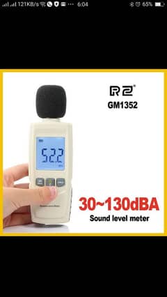 GM1352 sports Sound level meters Decibel meter logger Noise Audi