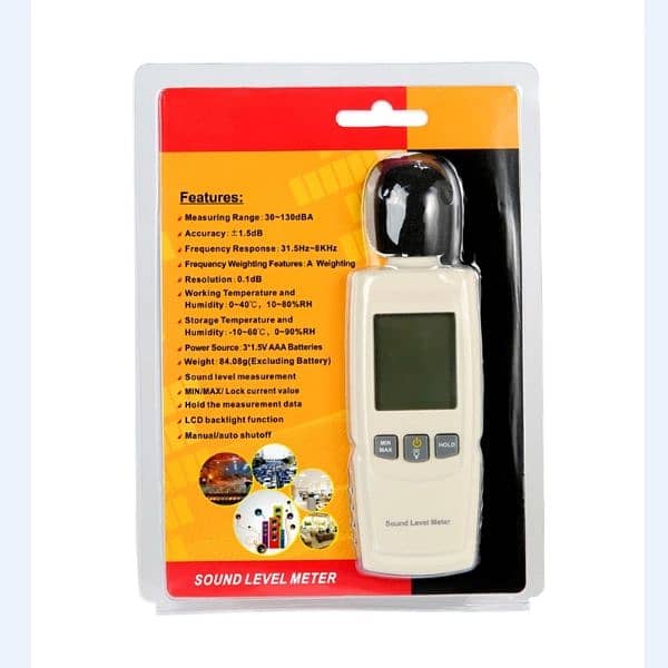 GM1352 sports Sound level meters Decibel meter logger Noise Audi 2