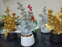 artificial flower pots