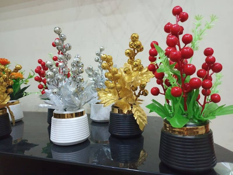 artificial flower pots 1