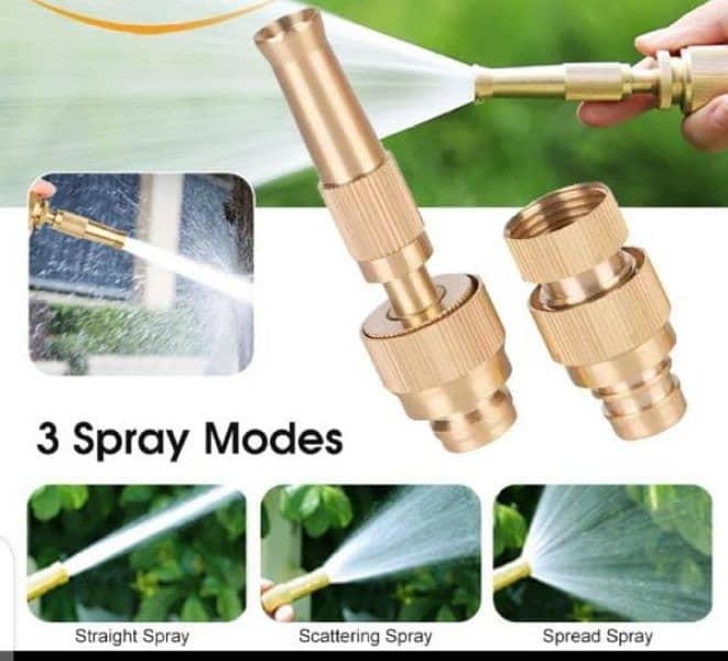 pack Of 2 Nozzle Portable Water Sprayer Nozzle Adjustable 0