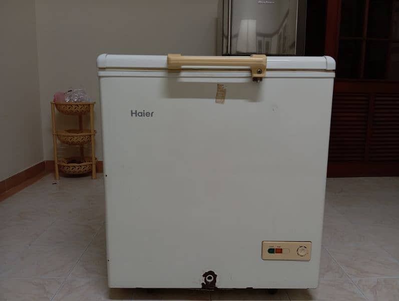 Haier HDF-245SD Single Door Chest Deep Freezer 0