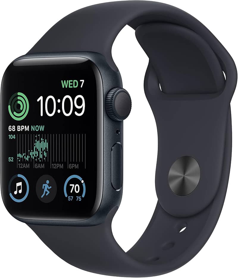 Apple Watch SE (2nd Gen) (GPS, 40mm) - Midnight Aluminum Case with Mi 1