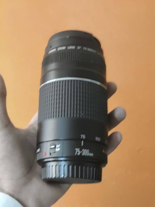 cannon lense 75/300 0